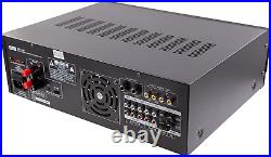 Pro 700-Watt Digital Rack Mountable Karaoke Mixer Stereo Amplifier EBK37BT with