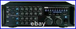 Pro 700-Watt Digital Rack Mountable Karaoke Mixer Stereo Amplifier EBK37BT with