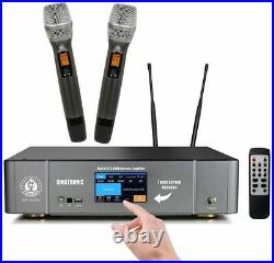 Professional 3000W Karaoke Amplifier Sound Processor with 2 x Wireless Mics