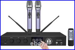 Professional 3000W Karaoke Sound Processor Amplifier with USB Bluetooth HDMI