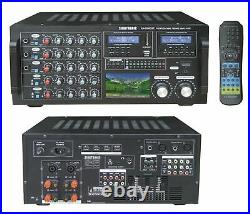 Professional Karaoke Mixer Amplifier DJ/KJ 3000W HDMI, USB, Bluetooth