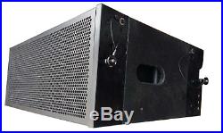 Professional Line Array speaker dual 12 inch empty box