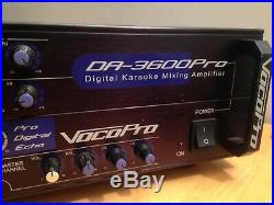 Professional VOCO Pro Digital Karaoke Mixing Ampliefier DA-3600Pro La Verne USA