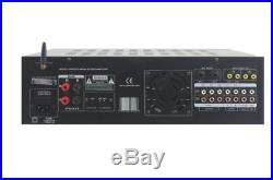 Pyle 2000 Watt DJ Karaoke MP3 Mixer Amplifier with Built-in Bluetooth & Remote