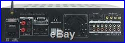 Pyle Bluetooth 2000 Watt Karaoke Mixer Rack Mount Mixing Amplifier Usb/sd Aux-in