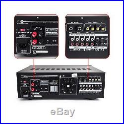 Pyle PMXAKB1000 1000 Watt DJ Karaoke Mixer and Amplifier with. Free Shipping