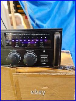 Pyle PMXAKB1000 Pro 1000-Watt Portable Wireless Bluetooth Stereo Mixer Karaoke