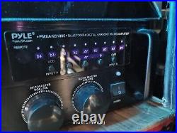 Pyle PMXAKB1000 Pro 1000-Watt Portable Wireless Bluetooth Stereo Mixer Karaoke