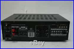 Pyle PMXAKB2000 2000 Watt DJ Karaoke Mixer & Amplifier w Built In Bluetooth
