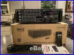 Pyle PMXAKB2000 2000 Watts (1000W + 1000W at 4 Ohms) DJ Karaoke Mixer
