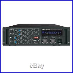 Pyle PMXAKB2000 2000W Bluetooth Stereo Mixer Karaoke Amplifier System