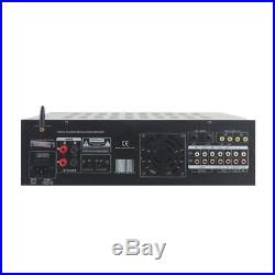 Pyle PMXAKB2000 2000W DJ Karaoke Mixer & Amplifier With MIC/RCA Audio/Video Inputs