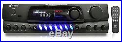 Pyle PT265BT PYLE Bluetooth 200W Digital Receiver Amplifier for Karaoke Mixing
