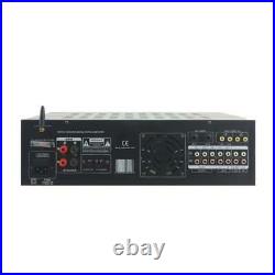 Pyle Pro 2,000-Watt Bluetooth Stereo Mixer Karaoke Amp PMXAKB2000