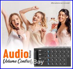 Pyle Pro PMXAKB1000 1,000-Watt Bluetooth Stereo Mixer Karaoke Amp