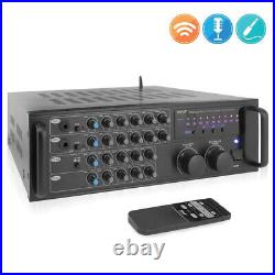 Pyle Pro PMXAKB1000 1000-Watt Bluetooth Stereo Mixer Karaoke Amp