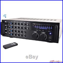 Pyle Pro PMXAKB1000 Bluetooth Stereo Karaoke Mixer/Amplifier 1000W