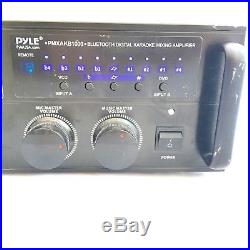 Pyle Pro PMXAKB1000 Wireless Bluetooth Karaoke Mixing Amplifier