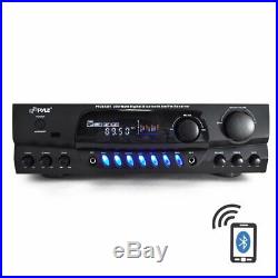 Pyle Pt265Bt Bluetooth 200W Digital Receiver Amplifier For Karaoke Mixing With T
