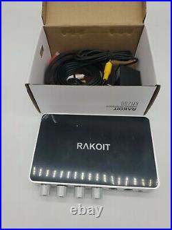 RAKOIT HDMI Karaoke Mixer Amplifier with 2 Mics Connector New In Box Free shippi