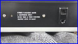 RARE NIPPON STEREO KARAOKE Mixer Mixing Amplifier Model NP-3500K Japan