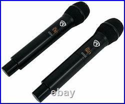 RKI65BT Dual UHF Wireless Microphones+Bluetooth Karaoke Mic With Bluetooth