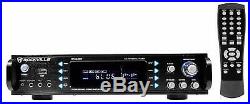 Rockville 1000w 2-Ch USB Bluetooth DJ/Pro/Karaoke Amplifier Mixer 19 RPA60BT