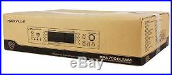 Rockville 1000w 2 Chan Karaoke Amplifier/Mixer(2) VHF Mics+2 8 Speakers+Stands