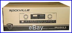 Rockville Bluetooth Karaoke Amplifier Mixer For Audio2000's ASP5213 Speakers