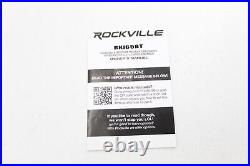 Rockville RKI65BT Dual UHF Wireless Microphone + Bluetooth Karaoke Mic Interface