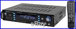 Rockville RPA6000USB 19' 1000-Watt 4-Channel DJ/Pro/Karaoke Amplifier/Mixer Amp