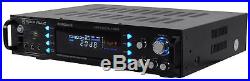 Rockville RPA6000USB 19 1000w 2 Chan DJ/Pro/Karaoke Amplifier/Mixer Amp with USB