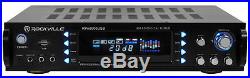 Rockville RPA6000USB 19 1000w 4 Chan DJ/Pro/Karaoke Amplifier/Mixer Amp with USB