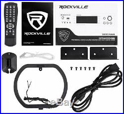 Rockville RPA6000USB 19 1000w 4 Chan DJ/Pro/Karaoke Amplifier/Mixer Amp with USB