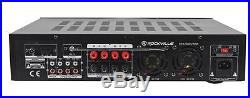 Rockville RPA7000UWM 1000w Home Theater Receiver withTuner/USB/Mixer + 2 VHF Mics