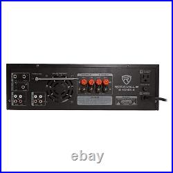 Rockville SINGMIX 5 2000w Bluetooth DJ/Pro/Karaoke/Home Amplifier Mixer Receiv
