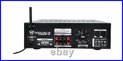 Rockville SingMix 45 1000w Powered Karaoke Mixer Amplifier withBluetooth/USB/Echo