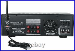 Rockville SingMix 45 1000w Powered Microphone Mixer Amplifier Bluetooth/USB/Echo