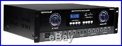 Rockville SingMix Bluetooth Karaoke Amplifier Mixer For Vocopro SV-500 Speakers