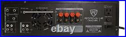 Rockville Singmix 5 2000W Dj/Pro/Karaoke/Home Amplifier Mixer Receiver