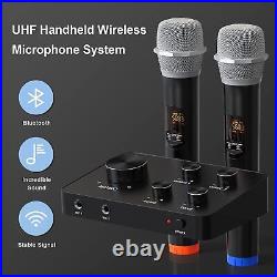 Rybozen Wireless Microphone Karaoke Mixer System