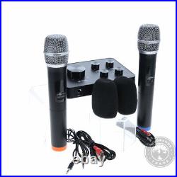 Rybozen Wireless Microphone Karaoke Mixer System for Karaoke K201 Black USED