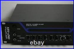 SEE NOTES VocoPro DKP-MIX Rack Mount Digital Karaoke Player w Mic Mixer Black