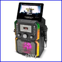 Singing Machine SingCast K-Box Karaoke Stand Alone Machine with LED Lights