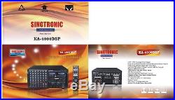 Singtronic KA-4000DSP Professional 3000W HDMI Amp Karaoke with Bluetooth & Record
