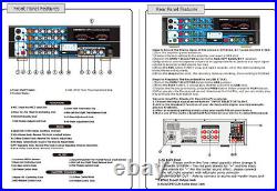 Singtronic KA-550Pro Professional 1500W Mixing Amplifier HDMI Optical, Bluetooth