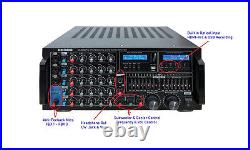 Singtronic KJ/DJ 3000W Karaoke Power Mixer Amplifier EQ & USB Recording