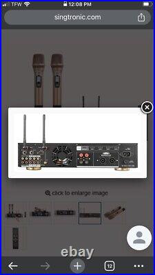 Singtronic KSP-3500Pro Professional 3500W Digital 3 in 1 Karaoke Sound Amplifier