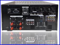 Singtronic Professional KJ/DJ 5000W Karaoke Mixer Amplifier with EQ & Recording