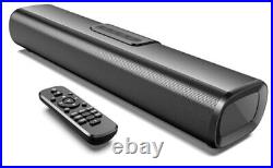 Sound Bar for TV, 50Watts-16 Inches Small Bluetooth Sound Bar with HDMI(ARC)